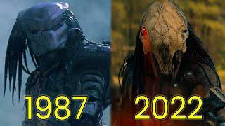 Evolution of Predator in Movies (1987-2022)