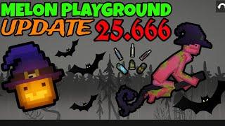 MELON PLAYGROUND 25.666 NEW UPDATE IS FINALLY RELEASED | NEW THEME AND MANY MORE!