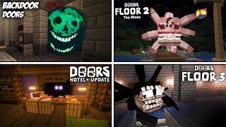 [All Floors] Doors - Backdoor - Hotel - The Mines - The Castle - Minecraft Map