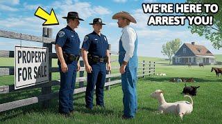 HOA Karen Calls COPS To Trespass and Move Me From MY Ranch, Claims “She Sold It” to her Family!