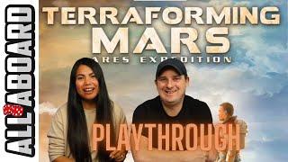 TERRAFORMING MARS ARES EXPEDITION | Boardgame | 2 Player Playthrough | Make Yourself At Home On Mars