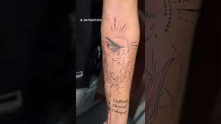 Book an appointment for tattoo #cannabisink #tattooparlour #highflying #wings #eyes #geometric