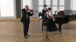 Brahms.Violin sonata No.3 in D minor,op.108.Sergey Nesterov-Olga Ushakova