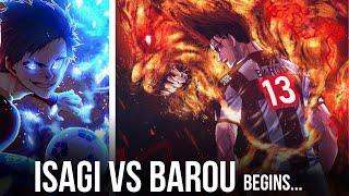 Isagi vs Barou begins... | BASTARD MUNCHEN VS UBERS | BLUE LOCK