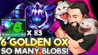 6 Golden Ox - How Many Blobs Do You Want? Yes. | TFT Cyber City | Teamfight Tactics