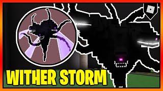 How to get the "WITHERSTORM" BADGE + SKIN/MORPH in TREVOR CREATURES KILLER 2 || Roblox