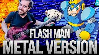 Mega Man II (Flash Man) goes harder  METAL VERSION