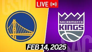 NBA LIVE! Golden State Warriors vs Sacramento Kings I February 14, 2025 Warriors vs Kings I 2K