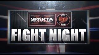 SPARTA & ATB present FIGHT NIGHT: Junior Columbos vs Zamir Young