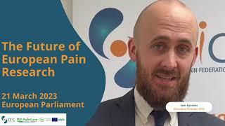 “The Future of European Pain Research” in the European Parliament, March 2023