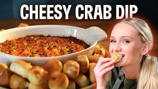 Tini's Cheesy Buffalo Style Crab Dip | From Scratch with Tini