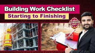 Complete Building Work Inspection Checklist | Step by Step Quality Control Tips for Civil Engineers