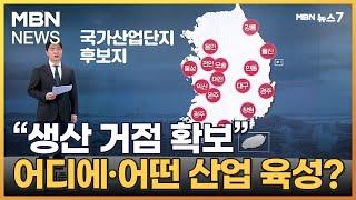 반도체는 용인에…15곳 국가산업단지에 6대 첨단산업 분산 [MBN 뉴스7]