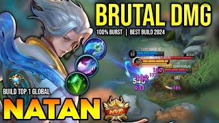 NATAN BEST BUILD 2024 | BUILD TOP GLOBAL NATAN GAMEPLAY | MOBILE LEGENDS