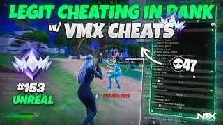 Legit **CHEATING** In Unreal Ranked w/ Fortnite Cheats 