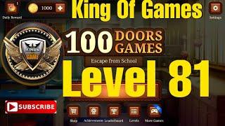 100 Doors Game Escape Level 81 | Walkthrough Let's play with @King_of_Games110 #gaming