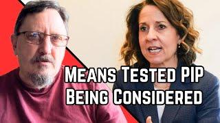 Means Testing PIP Could be Considered