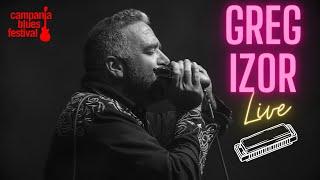 Greg Izor - Texas Harmonica live - Campania Blues festival 2021