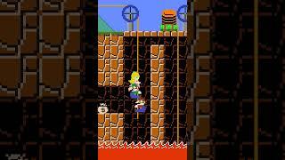 Mario vs Bowser – Lava Swing Battle  #shortvideo #mario #supermario #minecraft #gaming #memes