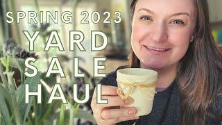 Spring Thrifting at Yard Sales + an Estate Sale Haul For Resale