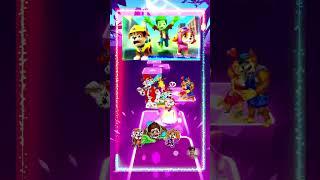 Paw Patrol Scary Chase vs Ryder x Coffin Dance Tiles Hop EDM Rush#tileshop