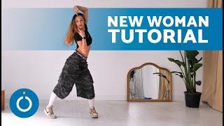 NEW WOMAN Coreografía PASO A PASO 🫦 New Woman Lisa feat Rosalia Tutorial