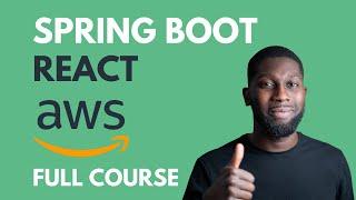 Spring Boot Tutorial | Spring Boot Full Stack with React.js | Full Course | 2021