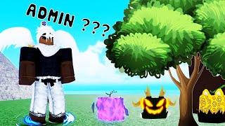 Roblox - MỘT NGÀY LÀM ADMIN GAME TRUY TÌM 10 TRÁI ÁC QUỶ BẤT NGỜ ĐƯỢC TOÀN TRÁI XỊN - Blox Fruits