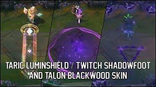 Taric Luminshield, Twitch Shadowfoot and Talon Blackwood - League of Legends