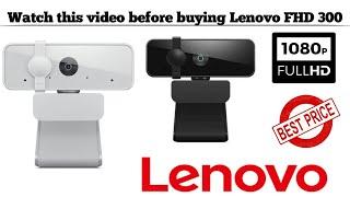 Lenovo 300 FHD Webcam Unboxing | Best Budget Webcam | Work From Home Accessories | Techno Logic