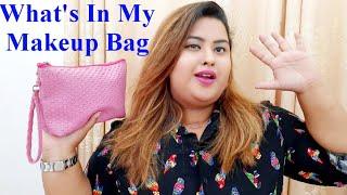 What's In My Makeup Pouch | සිංහල | Plus Size With Kaushi| Makeup Essential |