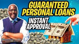 5 Best Guaranteed Personal Loans Online For Bad Credit Instant Approval 2024