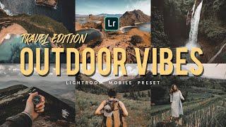 Outdoor Vibes Tone Filter - Lightroom Mobile Preset - Travel Edition - Free Preset | DNG & XMP File