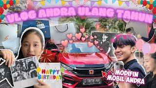 VLOG SUPRISE IN ANDRA ULANG TAHUN! NAYYA BIKIN KADO TOTAL 20 GIMANA YA REAKSI MAMANYA!?