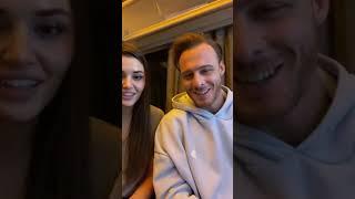 Hande Erçel and Kerem Bürsin live on Instagram - 27/03/2021