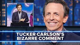 Tucker Carlson’s Bizarre Trump Spanking Comment