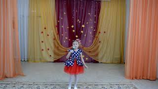 1  Арина С , 6 лет, Песня "Егоза" МБДОУ ЦРР детский сад 21 "Малышок"