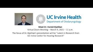 Meet Dr. Hamid Djalilian, UC Irvine Medical