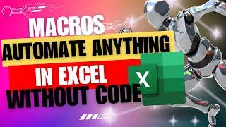 Excel Automation: Macros vs Manual Input | Time-Saving Tutorial for All Levels #Excel #techtips