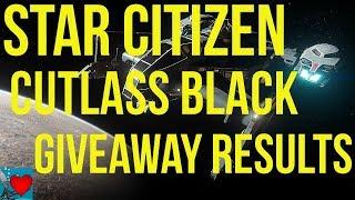 Star Citizen - Cutlass Black Giveaway Results