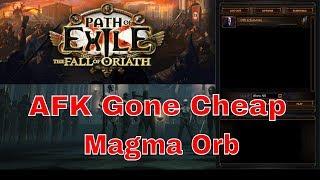 Path of Exile 3.0 - AFK Gone Cheap Magma Orb Marauder Leveling P2 - Be a Maverick - Let's Play