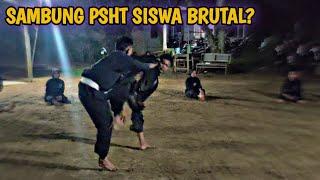 SAMBUNG PSHT BRUTAL??? SISWA POLOS VS WARGA