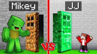 Mikey vs JJ Mystery Door Challenge in Minecraft (Maizen)