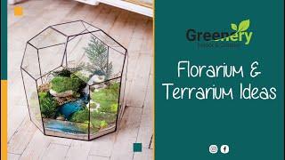 Florarium & Terrarium Ideas