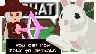 What is this Cute Bunny saying?! - VRCHAT Funny Moments