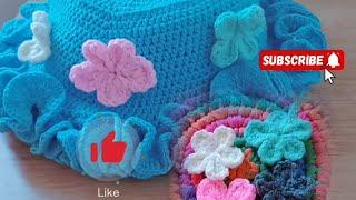 Crochet these beautiful flowers - perfect for practice  crochet for beginners #beautifulflowers