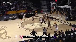 Montevallo vs Valdosta State - Men's Basketball | GSC Highlights