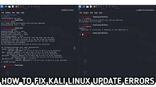 HOW TO UPDATE KALI LINUX AND FIX "BROKEN PACKAGES" ERROR. UPGRADING KALI LINUX 2024 LATEST VERSION.