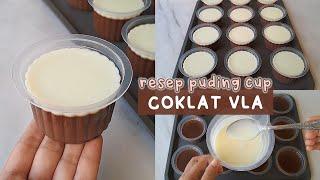 4 BAHAN AJA! PUDING COKLAT VLA VANILA, SAJIAN NIKMAT, ANTI BOSENIN