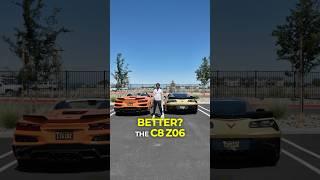 C8 Z06 vs C7 Z06 — Which One SCREAMS Harder? #z06 #corvette #corvettez06 #c8 #c7 #carshorts